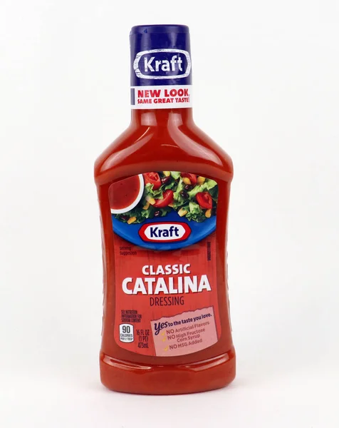 Bottle of Kraft Catalina Dressing — Stock Photo, Image