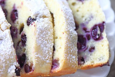 Yaban mersini somun kek portre