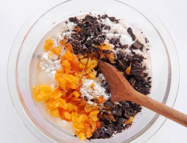 Kayısı Çikolatalı hamur