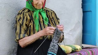 Kadın kıdemli Yün çorap dokuma kumaşlar