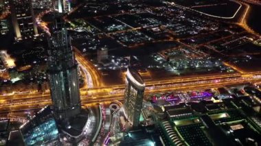 Şehir hava görünümünü dubai