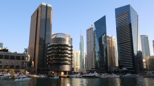 Grattacieli Dubai Marina — Video Stock