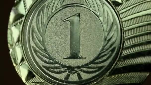 Медаль "За победу" — стоковое видео