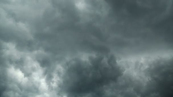 4K Timelapse de nubes de tormenta — Vídeos de Stock