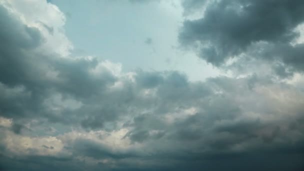 4K Timelapse of storm clouds — Stock Video