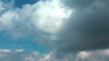 4k fırtına bulutları Timelapse