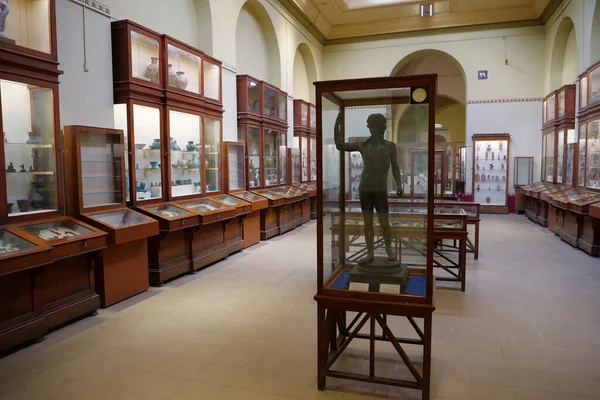 Cairo Egypt Декабря 2019 Древние Египетские Экспонаты Музея Египетских Древностей — стоковое фото