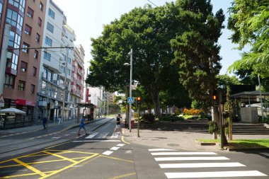 Santa Cruz De Tenerife, Kanarya Adaları, İspanya, 29 Eylül 2019: Santa Cruz de Tenerife, Kanarya Adaları