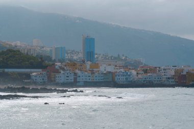 Punta Brava Puerto de la Cruz yakınlarındaki küçük bir kasaba Tenerife Adası, Kanarya Adaları, Atlantik Okyanusu, İspanya
