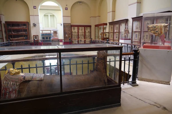 Kairo Egypten December 2019 Museet För Egyptiska Antikviteter Kairo Känt — Stockfoto