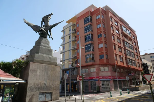 Santa Cruz Tenerife Ilhas Canárias Espanha Setembro 2019 Monunent Buildings — Fotografia de Stock