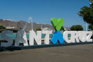 Santa Cruz De Tenerife, Kanarya Adaları, İspanya, 28 Eylül 2019: Santa Cruz de Tenerife, Kanarya Adaları