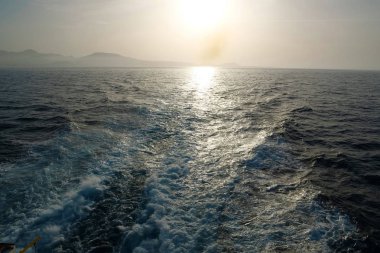 Gemi, Kanarya Adaları, Atlantik Okyanusu, İspanya 'dan Tenerife Adası' na bak