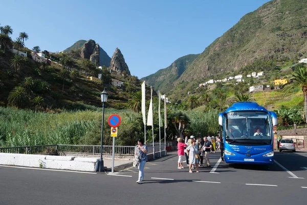 Gomera Island Canary Islands Spain October 2019 Tourist Bus Gomera — Φωτογραφία Αρχείου