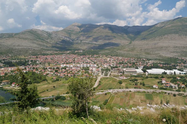 Вид Город Требине Республика Сербская Боснии Герцеговине — стоковое фото