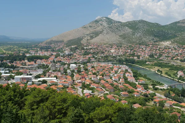 Вид Город Требине Республика Сербская Боснии Герцеговине — стоковое фото