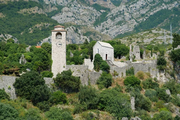 Staré Město Baru Pobřežní Město Přístav Černé Hoře — Stock fotografie
