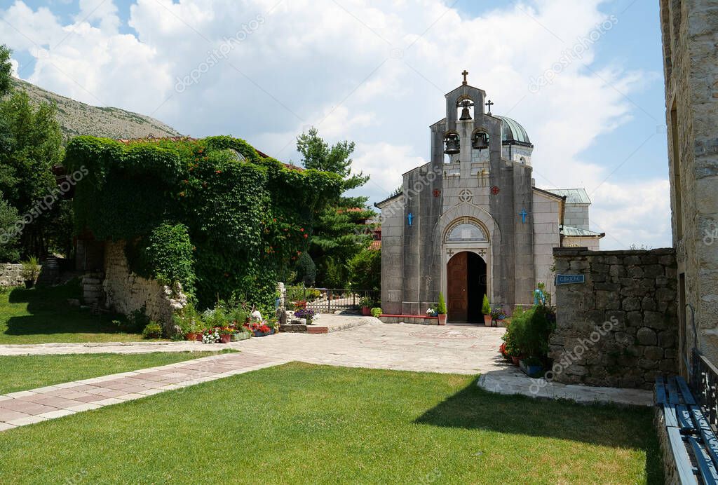 Tvrdos Monastery - 15th-century Serbian Orthodox monastery, Trebinje city, Republika Srpska, Bosnia and Herzegovina