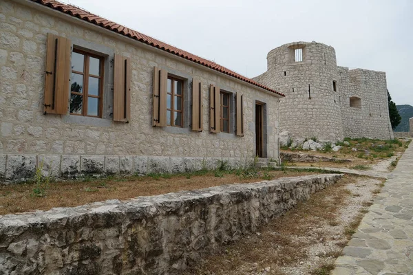 Fortaleza Besac Virpazar Montenegro Virpazar Pueblo Municipio Bar Montenegro Situado — Foto de Stock