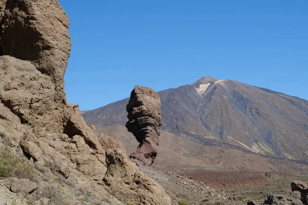 Volcanic rocks near Volcano Teide, Teide National Park, Tenerife island, Canary islands, Spain