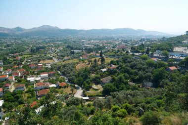 Karadağ 'ın Bar kentinin Panorama manzarası