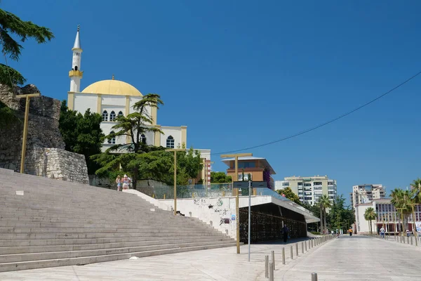 Albânia Perguntas Julho 2019 População Cidade Durres Historicamente Conhecida Como — Fotografia de Stock