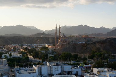 Eski pazarda El Sahaba Camii, Mısır 'da Sharm El Sheikh