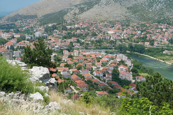 Top View Trebinje City Republika Srpska Bosnia Herzegovina — Stock Photo, Image