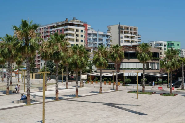Albânia Perguntas Julho 2019 População Cidade Durres Historicamente Conhecida Como — Fotografia de Stock
