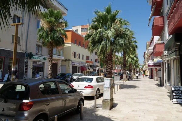 Albânia Duras Julho 2019 Tráfego Rodoviário Durres Historicamente Conhecida Como — Fotografia de Stock