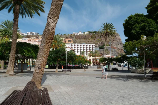 San Sebastian Gomera Island Canary Islands Spanje Oktober 2019 Mensen — Stockfoto