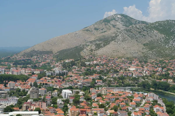 Ovanifrån Trebinje Stad Republika Srpska Bosnien Och Hercegovina — Stockfoto