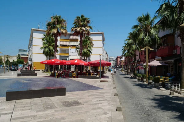 Durres Albania Julio 2019 Gente Las Calles Del Centro Ciudad — Foto de Stock