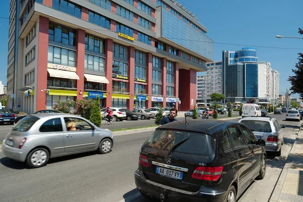 Shkoder Albanië Juli 2019 Verhuizen Shkoder Shkodra Stad Historisch Bekend — Stockfoto