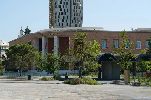 Tirana Albania Julio 2019 Centro Tirana Capital Ciudad Más Grande — Foto de Stock