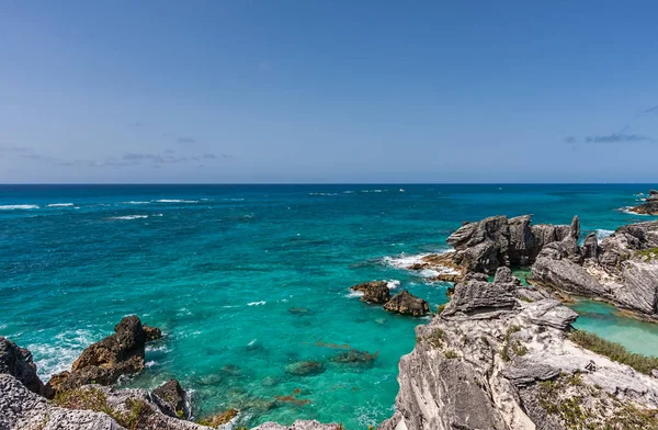 Baía de ferradura nas Bermudas — Fotografia de Stock