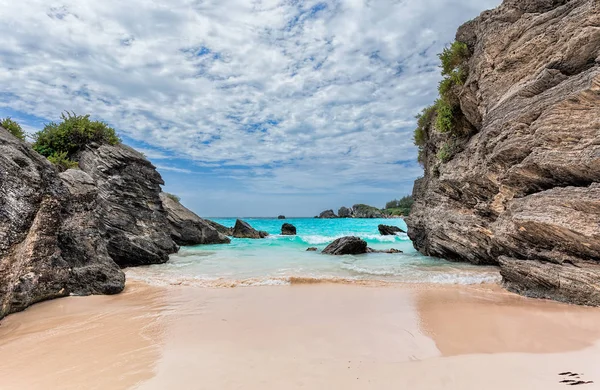 Hufeisenbucht auf Bermuda — Stockfoto