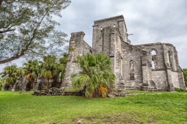Saint George, Bermuda bitmemiş kilisede