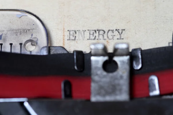 Energie je záležitost — Stock fotografie