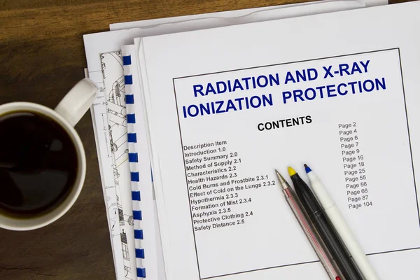 İyonizan radyasyondan korunma — Stok fotoğraf