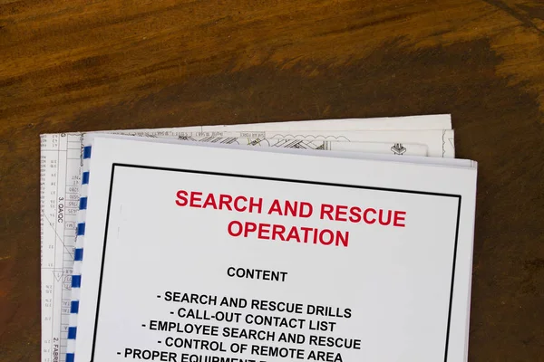 Пошуково-рятувальні операції — стокове фото