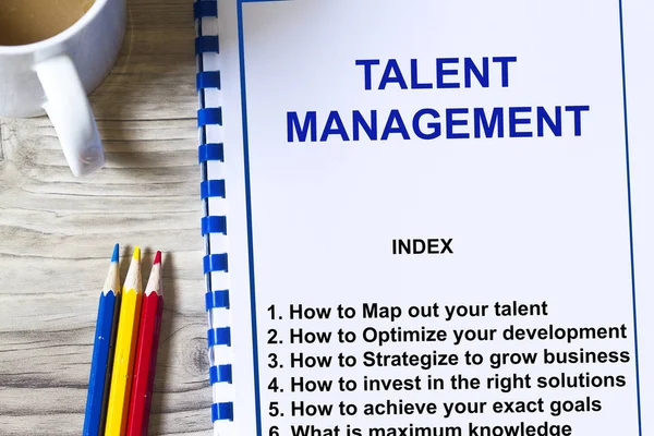 Talent management seminar — Stock Photo, Image