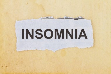 Uykusuzluk kavramı kullanımı sağlık sektöründe