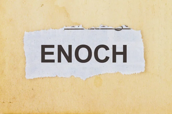 Enoch biblical legend — Stock Photo, Image