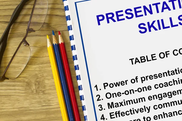 The power of presentation — Stock Photo, Image