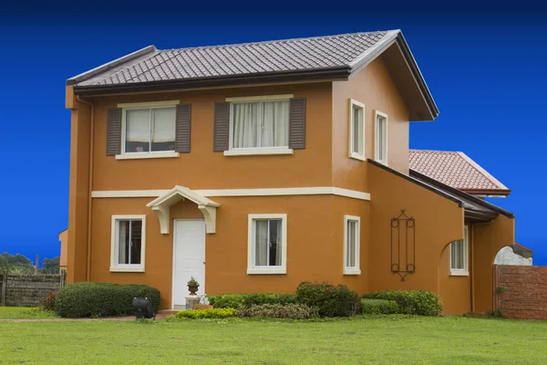 Casa de la fila para la vivienda de masas Imágenes De Stock Sin Royalties Gratis