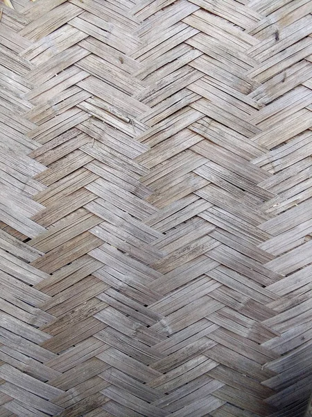 Textura de pared de bambú viejo para el fondo —  Fotos de Stock