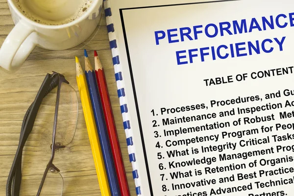 Performance and efficiency — Stock Photo, Image