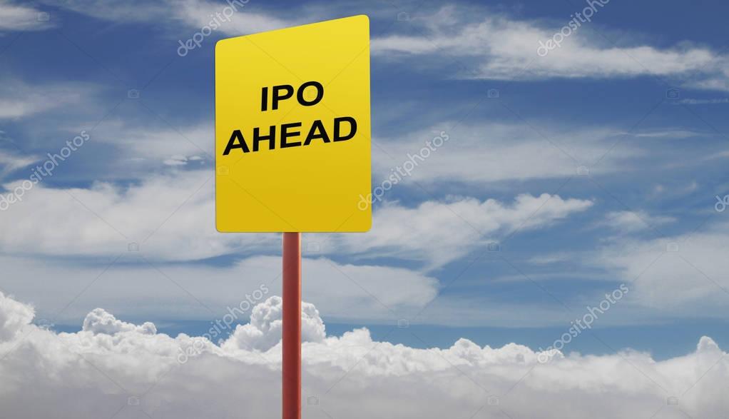 Concepto inicial de oferta pública muchos usos para las existencias e