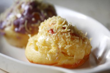 Ensaymada pişmiş taze yiyecek 